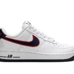 Giày Air Force 1 Low Houston Comets 4-Peat Trắng Đen Đỏ phong cách thể thao