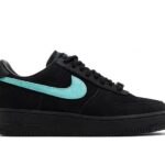 Giày Air Force 1 Low x Tiffany Đen Xanh Ngọc Bích với thiết kế sang trọng