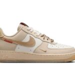 Giày Air Force 1 Low Year of the Snake Màu Be, thiết kế tinh tế, sang trọng.