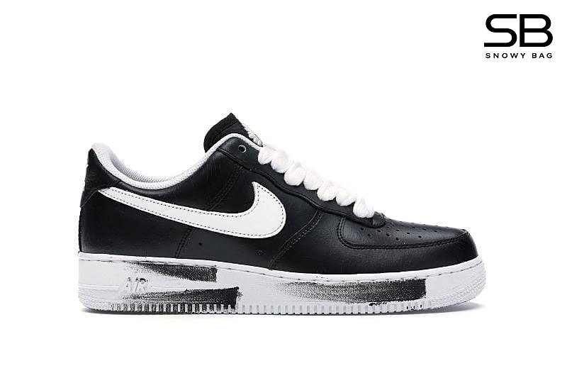 Giày Air Force 1 x G-Dragon Peaceminusone Para-Noise Black Đen sang trọng
