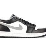 Giày Air Jordan 1 Low Black White Grey Đen Trắng Xám thời thượng