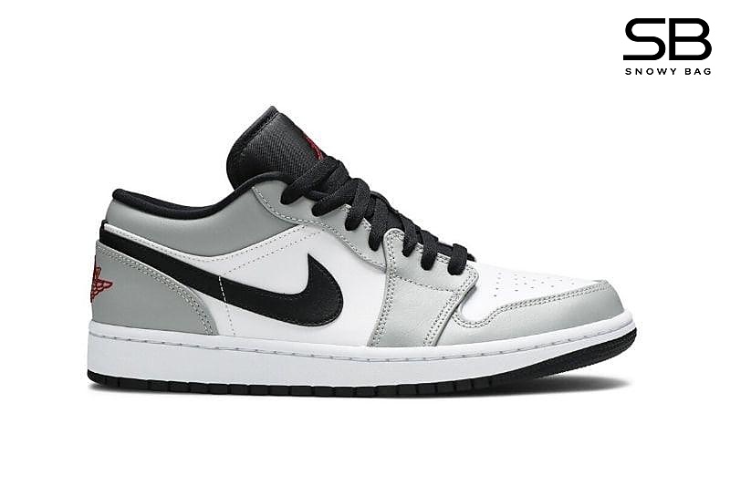 Giày Air Jordan 1 Low Light Smoke Grey Xám Khói kiểu dáng thời thượng