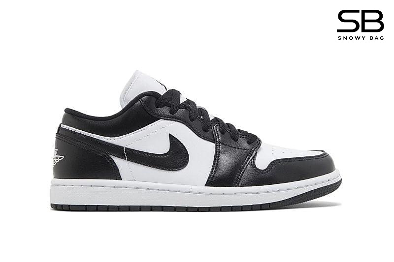 Giày Air Jordan 1 Low Panda Đen Trắng, phong cách thể thao thời thượng
