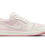 Giày Air Jordan 1 Low Pinka Màu Hồng Trắng với thiết kế thời thượng
