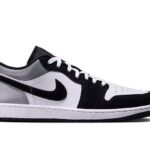 Giày Air Jordan 1 Low SE Fire Red Black Matte Silver Đen Trắng Bạc thời trang đẳng cấp