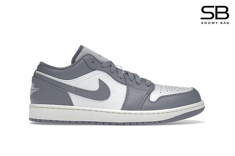 Giày Air Jordan 1 Low Vintage Grey Xám kiểu dáng thời thượng
