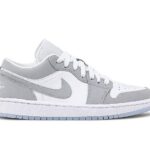 Giày Air Jordan 1 Low Wolf Grey Xám thiết kế đẹp mắt và hiện đại