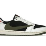 Giày Air Jordan 1 Low x Travis Scott Olive - Thiết kế độc đáo và thời thượng