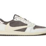 Giày Air Jordan 1 Low x Travis Scott Reverse Mocha sang trọng và phong cách