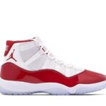 Giày Air Jordan 11 Retro Cherry Trắng Đỏ, thiết kế thể thao nổi bật