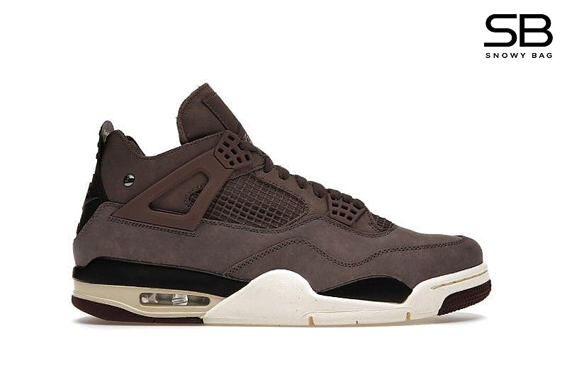 Giày Air Jordan 4 A Ma Maniére Violet Ore Tím sang trọng và độc đáo