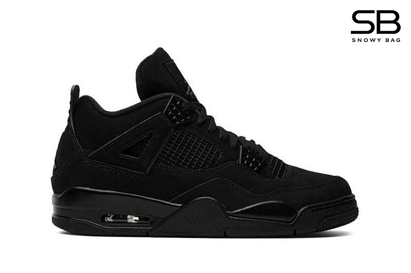 Giày Air Jordan 4 Black Cat Đen Full - Thiết kế ấn tượng và mạnh mẽ