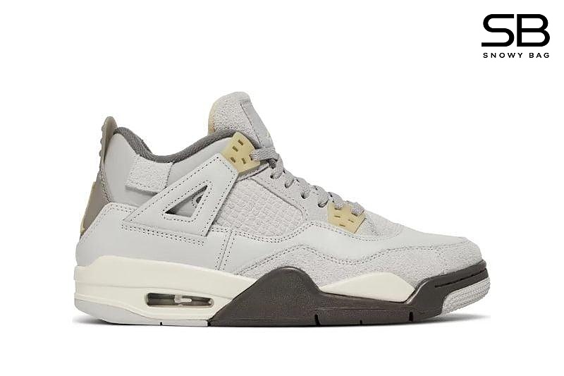 Giày Air Jordan 4 Craft Photon Dust Xám thời trang hiện đại