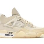Giày Air Jordan 4 Off-White Sail Kem đẹp mắt, phong cách thời thượng