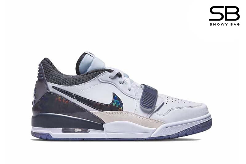 Giày Air Jordan Legacy 312 Low 25th Anniversary Trắng Xanh đẹp mắt