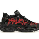 Giày Balenciaga Runner Graffiti Black Red Đen Đỏ, phong cách hiện đại và ấn tượng.