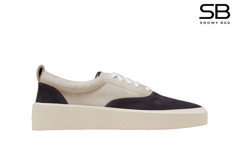 Giày Fear Of God 101 Low Top Vintage Black Bone Suede sang trọng và thời thượng