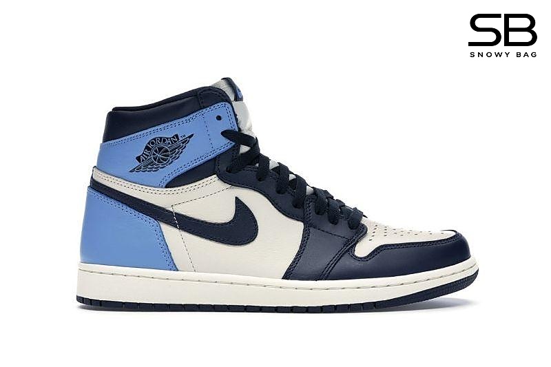 Giày Jordan 1 High Obsidian Xanh Navy, thiết kế thời thượng và cá tính