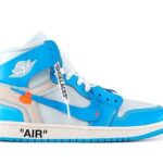 Giày Jordan 1 High Off White UNC Xanh, kiểu dáng thời thượng và cá tính