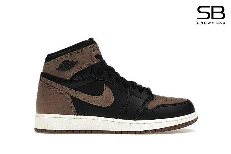 Giày Jordan 1 High Palomino Nâu Đen với thiết kế độc đáo và sang trọng