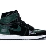 Giày Jordan 1 High SoleFly Art Basel Black Xanh Đen Bóng, thiết kế độc đáo và sang trọng.