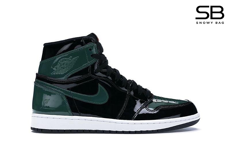 Giày Jordan 1 High SoleFly Art Basel Black Xanh Đen Bóng, thiết kế độc đáo và sang trọng.