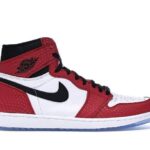 Giày Jordan 1 High Spiderman Trắng Đỏ với thiết kế độc đáo và trẻ trung