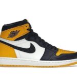 Giày Jordan 1 High Taxi Đen Vàng, phong cách thể thao hiện đại