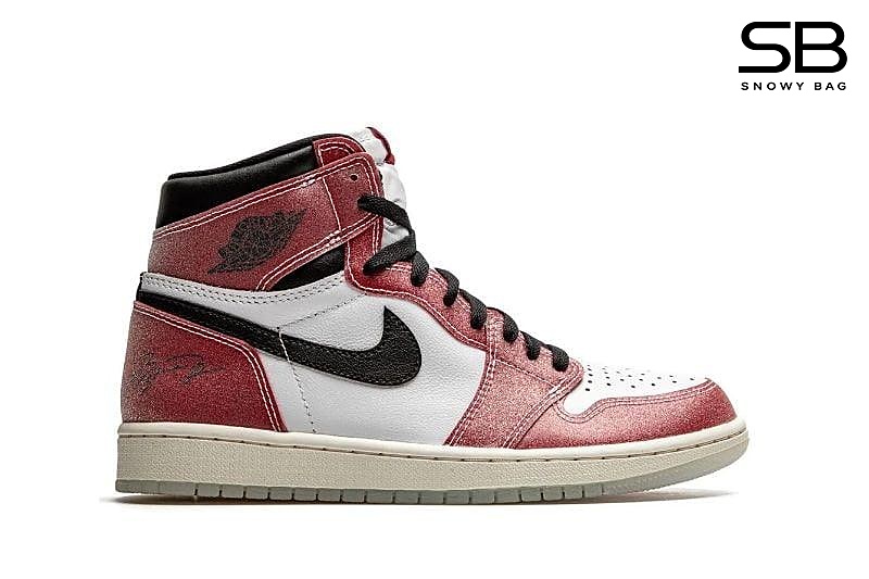 Giày Jordan 1 High Trophy Room Chicago Trắng Đỏ sang trọng và đẳng cấp