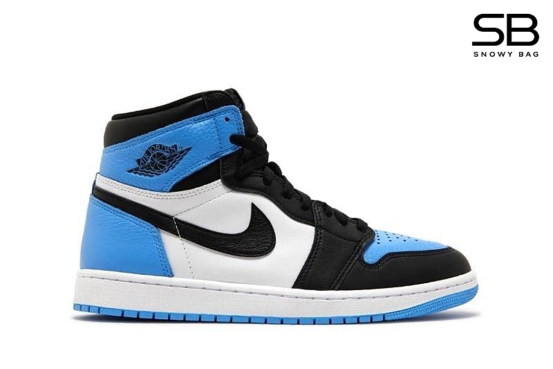 Giày Jordan 1 High UNC Toe Xanh Đen sang trọng và thời thượng