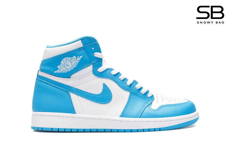 Giày Jordan 1 High UNC Xanh Dương, thiết kế thời thượng và độc đáo