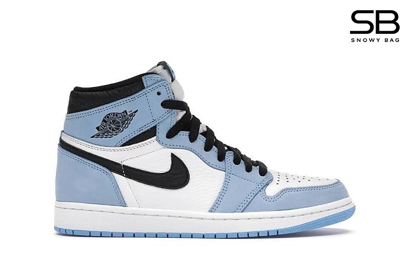 Giày Jordan 1 High University Blue với thiết kế độc đáo và sang trọng