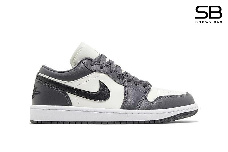 Giày Jordan 1 Low Dark Grey Xám Trắng Đen sắc sảo và thời thượng