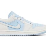 Giày Jordan 1 Low Reverse Ice Blue Trắng Xanh Dương sang trọng và thời thượng