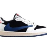 Giày Jordan 1 Low Travis Scott Navy Trắng Xanh đẹp và phong cách