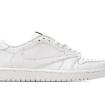 Giày Jordan 1 Low Travis Scott White Party Trắng phong cách thể thao sang trọng