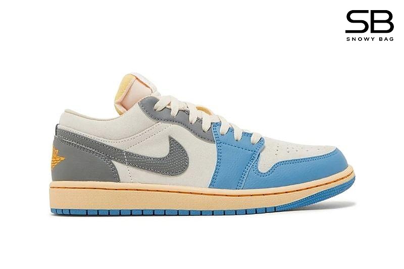 Giày Jordan 1 Low Vintage UNC Grey Xám Xanh sang trọng và đẳng cấp