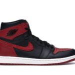 Giày Jordan 1 Retro High Banned/Bred Đỏ Đen nổi bật và thời thượng