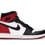Giày Jordan 1 Retro High Black Toe Trắng Đen sang trọng