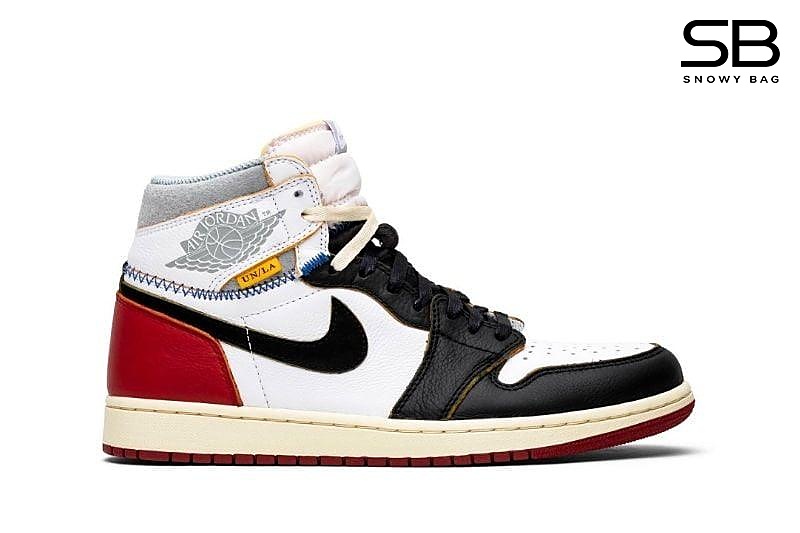 Giày Jordan 1 Retro High Union Los Angeles Black Toe đẹp và thời thượng