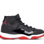 Giày Jordan 11 Retro Playoffs Bred Đen Đỏ, kiểu dáng thể thao sang trọng