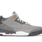 Giày Jordan 3 Cool Grey Xám với thiết kế tinh tế và hiện đại