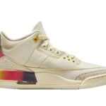 Giày Jordan 3 J Balvin Medellín Sunset với thiết kế độc đáo và màu sắc nổi bật