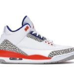 Giày Jordan 3 Knicks Đỏ Xanh Dương, phong cách thể thao năng động