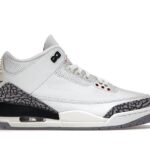 Giày Jordan 3 White Cement Reimagined, thiết kế độc đáo và thời thượng.