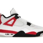 Giày Jordan 4 Retro Red Cement Trắng Đỏ, phong cách thể thao đẳng cấp.