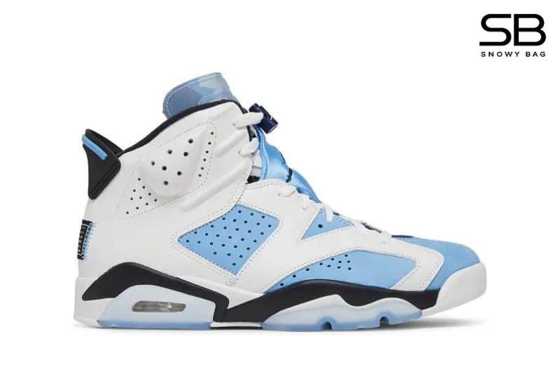 Giày Jordan 6 Retro UNC White - Mẫu giày thể thao đẳng cấp.