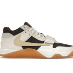 Giày Jordan Jumpman Jack TR Travis Scott Sail Trắng Kem Nâu sang trọng