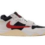 Giày Jordan Jumpman Jack TR Travis Scott University Red Trắng Đen Đỏ, thiết kế độc đáo