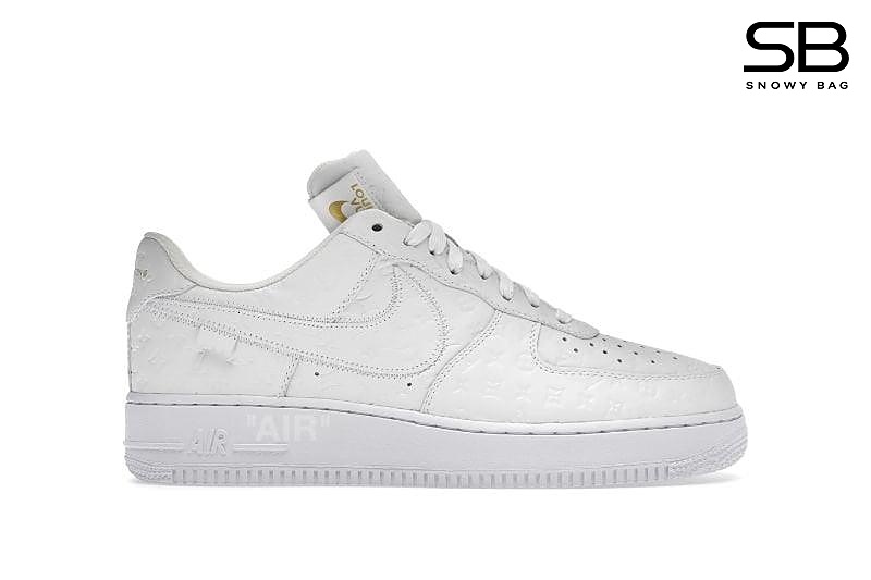 Giày Nike Air Force 1 Low Louis Vuitton White Trắng Full sang trọng
